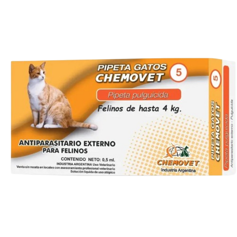 Pipeta felina chemovet 4kg