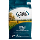 Nutri Source chiken and rice small bites adulto