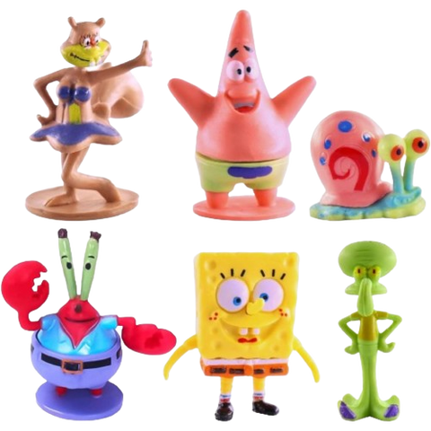 Set de personajes de Bob Esponja