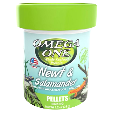 Omega One Newt and Salamander Pellets 34 gr