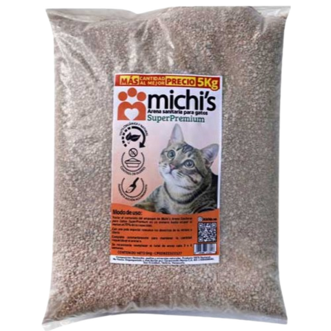 Arena para gatos Michis 5 kg