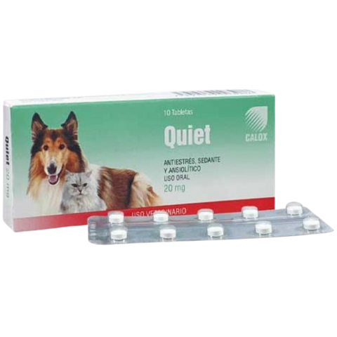 Quiet Calox 10 tabletas de 20 mg