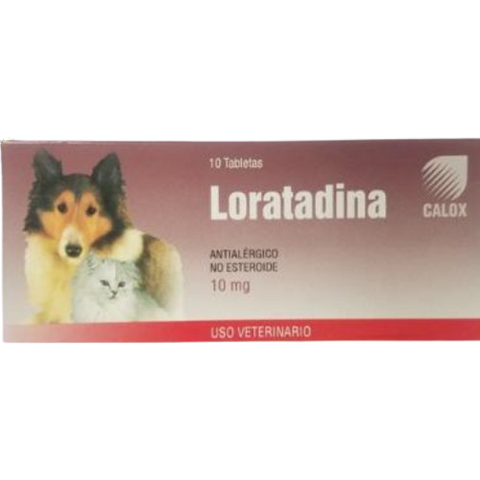 Loratadina Calox 10 tabletas de 10mg