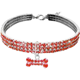 Collar de Diamante Rojo