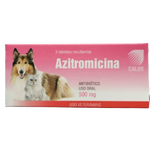 Azitromicina Calox 3 tabletas de 500mg