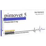 Pimovet 5 Unimedical 20 comprimidos de 5 mg