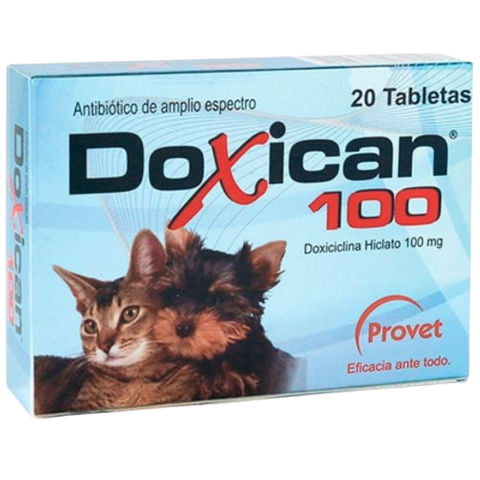 Doxican Provet 20 tabletas de 100mg