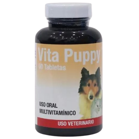 Vita Puppy Calox 60 tabletas.