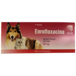 Enrofloxacina Calox 4 tabletas de 50mg