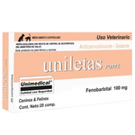 Uniletas Forte Unimediacal 20 tabletas de 100mg