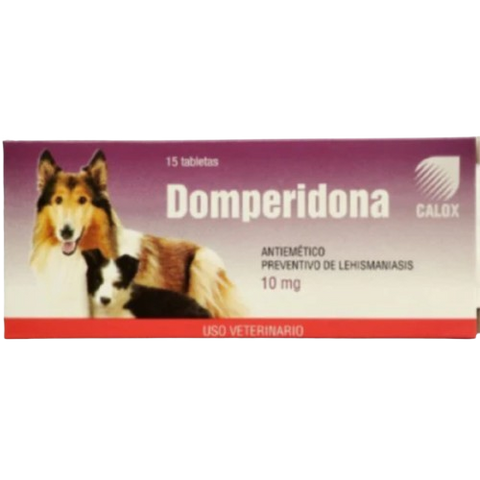 Domperidona Calox 15 Tabletas de 10mg
