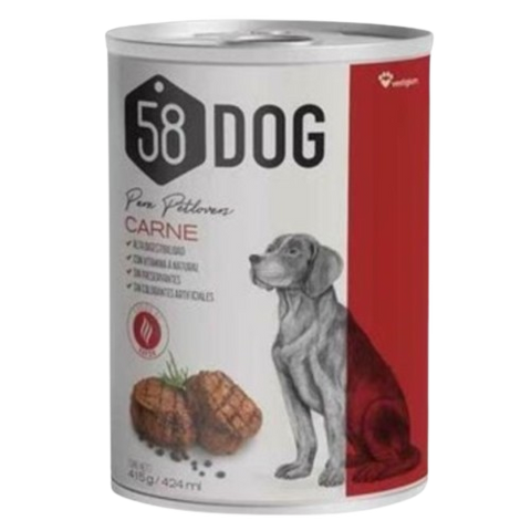 Alimento húmedo 58 Dog 415 gr