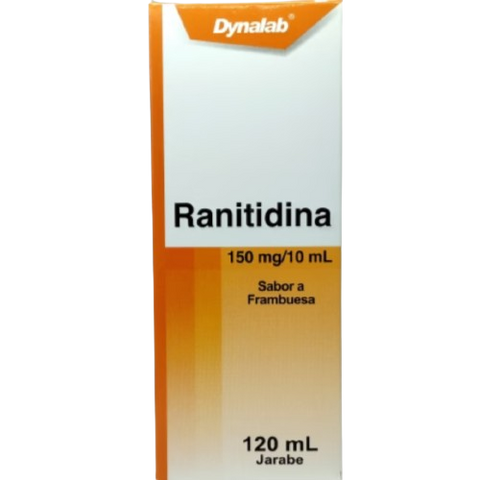 Ranitidina en Jarabe (120 ml)