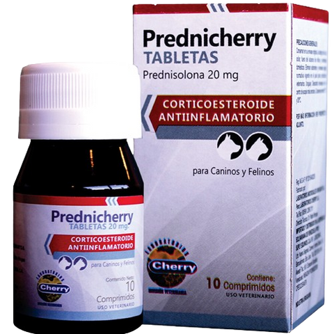 Prednicherry Cherry 10 comprimidos de 20 mg