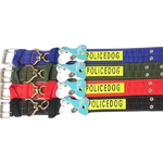 Collar de nylon Police Dog