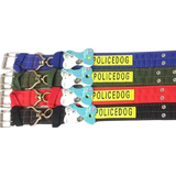 Collar de nylon Police Dog