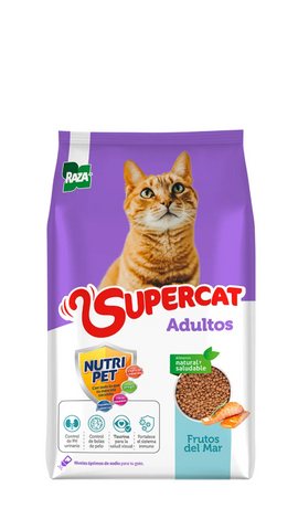 Supercat adultos frutos del mar 8kg