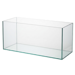 Acuario de vidrio rectangular
