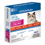 Pipeta Adams Plus para gatos 2kg o mas