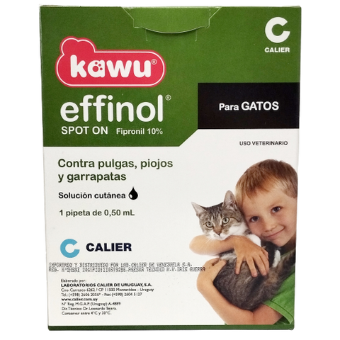 Kawu Pipeta para Gatos Effinol (0,50ml)