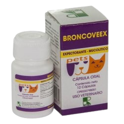 Broncoveex 12 cápsulas de 500mg