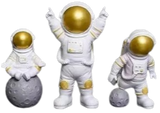 Adorno de Astronauta Dorado