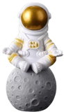 Adorno de Astronauta Dorado