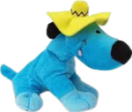 Peluche de perro con sombrero