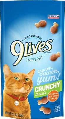 9 Lives Crunchy Treats 60gr