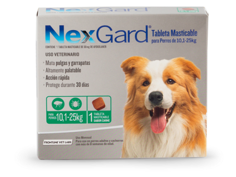 Nexgard Tableta 10 a 25kg